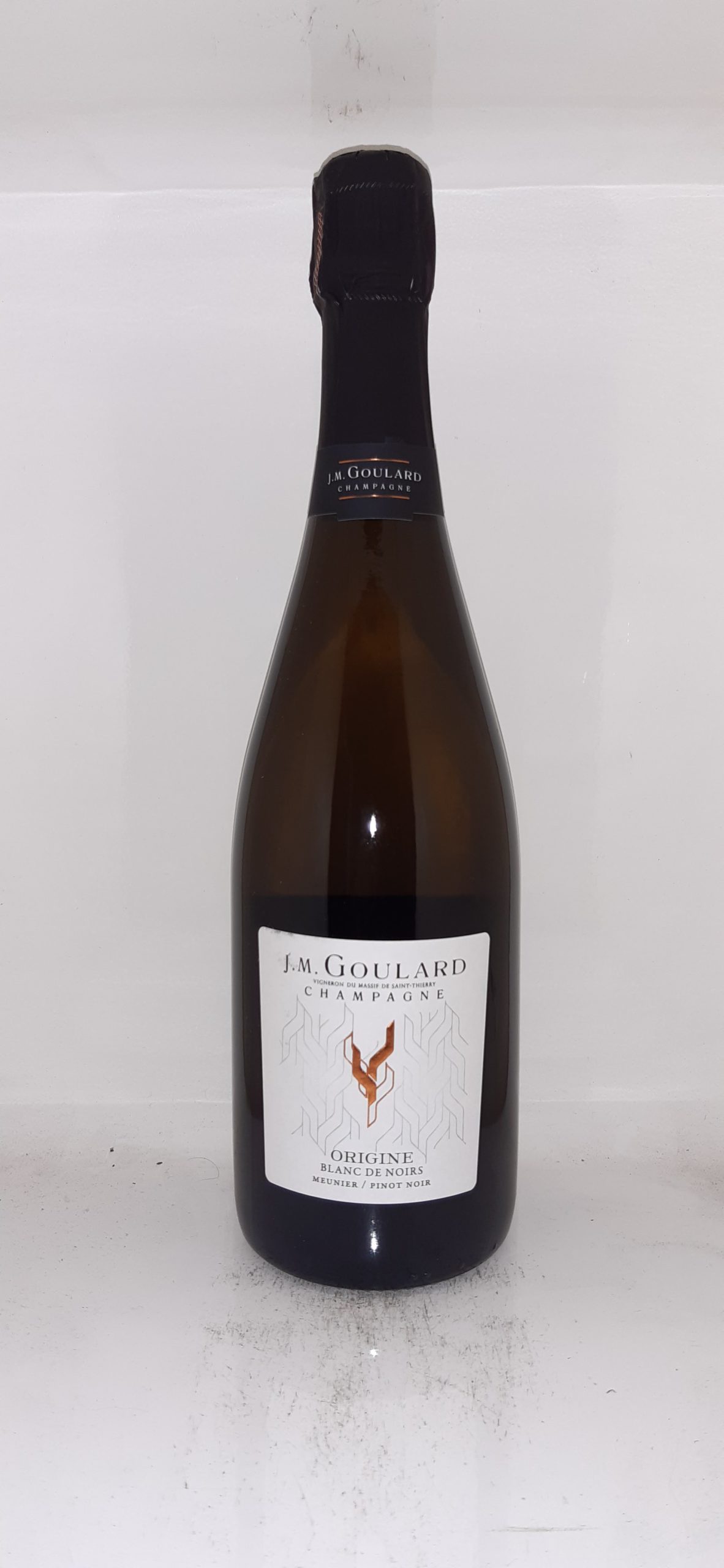 Champagne J M Goulard cuvée origigne blanc de noirs Cave des Halles